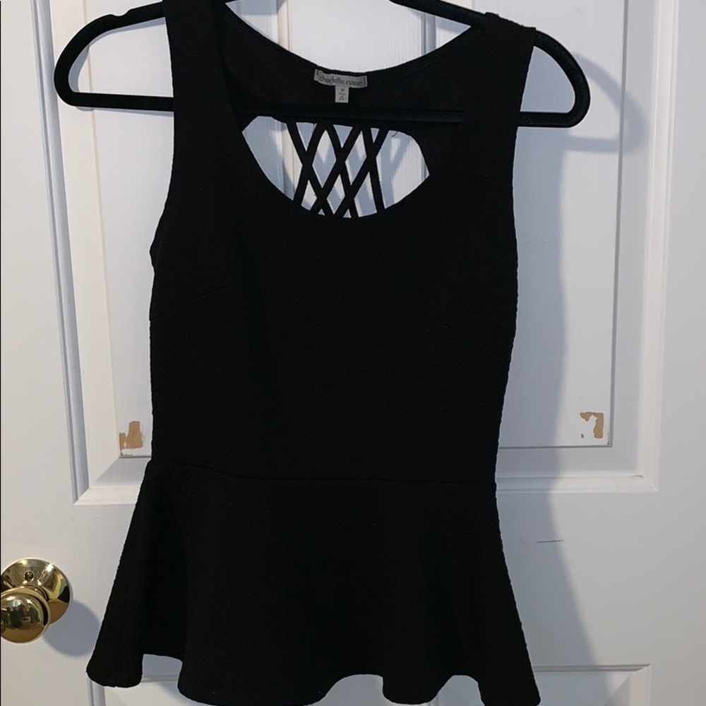 Peplum top